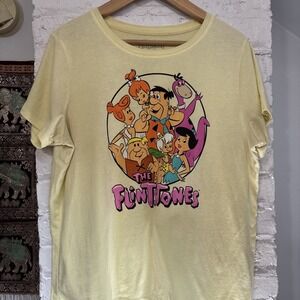 The Flintstones T-Shirt, Yellow Flintstones T-Shirt, Size,‎ One Extra Large